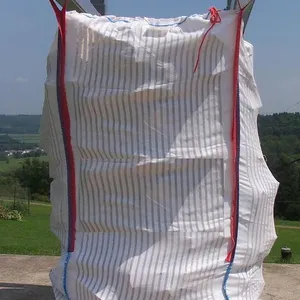 1000 kg Jumbo Bag 1 Ton Bag Tubular Fibc Bulk Bag thumbnail-1
