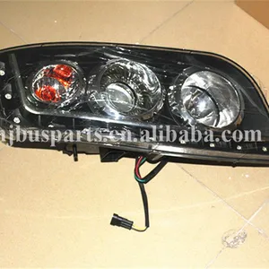 HJQ-095 Front Lamp Left and Right Higer Kinglong Bus Combination Headlight Led Lights 24v for Buses thumbnail-3