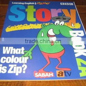 Hard Cover English Children Story Book Printing Service thumbnail-1