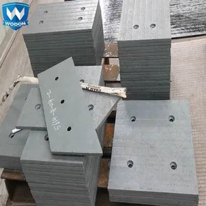 High Resistant and Impact Chromium Carbide Overlay Wear Resistant Plate Bimetal Chute Liners thumbnail-5