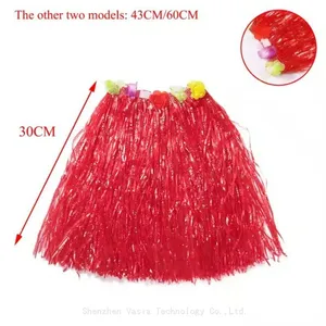 Adult 80cm Grass Skirts - Double Layers for Hawaiian Luau Dance Performance thumbnail-4