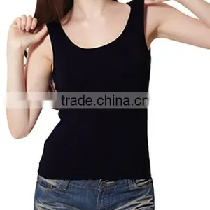 2014 Custom Sex Style Tank Top for Women /vest for Ladies From China Garment Factory thumbnail-1