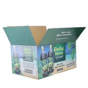 Custom Corrugated Shipping Boxes Cardboard Box Rigid Packaging Folding CMYK Color Printing RSC & Box thumbnail-5