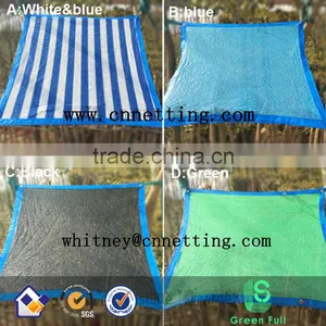 55%-90% Shade Rate HDPE Shade Net Sun Shade Cover Netting With Edger and Hole Ring thumbnail-1