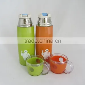 New Products Stainless Steel Vacuum Flasks With Water Cup thumbnail-3