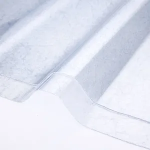 Clear Fiberglass Roof Sheet Transparent Corrugated Frp Roof Sheet thumbnail-3