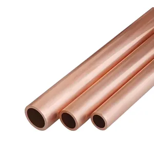 JIS H3300 C1100 Copper Pipe Seamless Pipe for Industrial Fluid Transfer Systems thumbnail-1