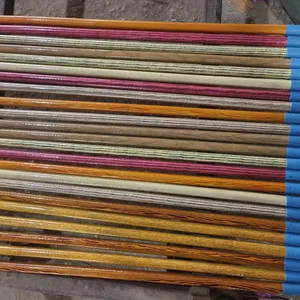 Hot Sale PVC Cover Mop Handle Wooden Broom Stick Wooden Floor Mops Palos De Escoba Cleaning thumbnail-3