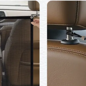 Pet Barrier Net for Car SUV Rear Seat Separation Preventing Dogs From Front Compartment thumbnail-3