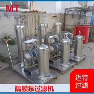 MT Corrosion‑resistant Diaphragm‑pump Filter, Mobile Circulating‑filter Unit for Acid‑alkali Solvent & Electroplating‑solution thumbnail-4