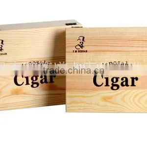 High Quality Wooden Cigar Box, Pine Wood Cigar Box, Cigar Case Quality Choice thumbnail-1