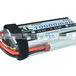 25C RC Model Airplane 10000mAh 14.8V RC Model Lipo Battery thumbnail-3