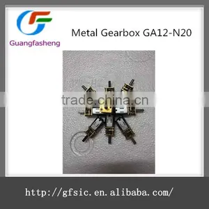 Micro N20 Gear Motor DC 3V 6V Reduction Motor With Metal Gearbox GA12-N20 thumbnail-1
