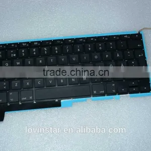 Popular Swedish Design Laptop Keyboard Replacement LED Backlight For Macbook Pro A1286 2008-2012 thumbnail-6