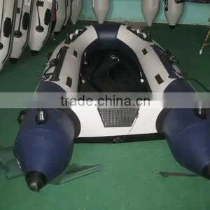 Hypalon/PVC CE 2012 Hot Selling Aluminum Floor Rescue Boat 380 Inflatable Boat thumbnail-1