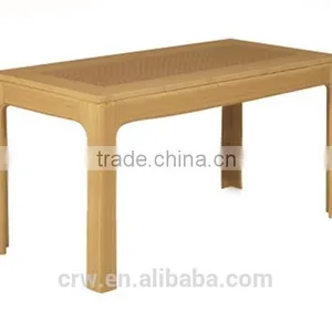 DT-4057 Bamboo Dining Table Pictures Of Dining Table thumbnail-1
