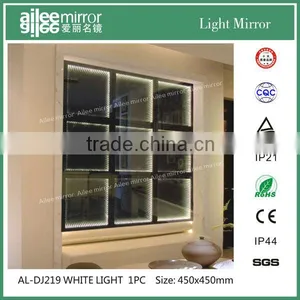 Magnifying Led Mirror Infintity Home Decor Light Mirror thumbnail-1
