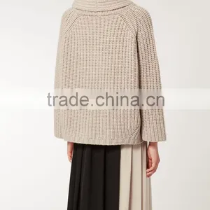 Ladies' Long Sleeve Pullover Sweater thumbnail-2