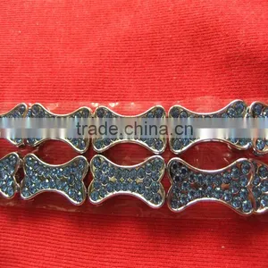Produce 10 mm Slide Charm Bone DIY Zinc Alloy Accessories thumbnail-3