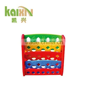 2015 School Furniture Children Plastic Toy Storage Shelf thumbnail-1