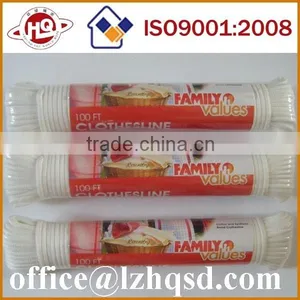 USA Market Household Cotton & Synthetic Clothesline Rope Factory thumbnail-3