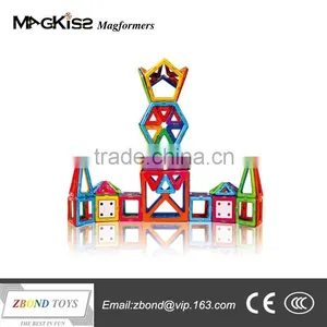 MAGNA-TILES RAINBOW CLEAR COLORS 80 PIECE SET PROMOTIONAL TOY thumbnail-6