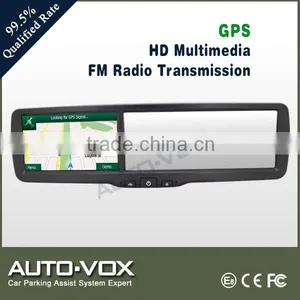 4.3'' Rear View Mirror Gps With DVR Bluetooth Car Rear Monitor thumbnail-2