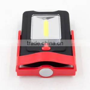 Powerful Rotating Magnetic 3LED + 3W COB Work Light With Hook thumbnail-5