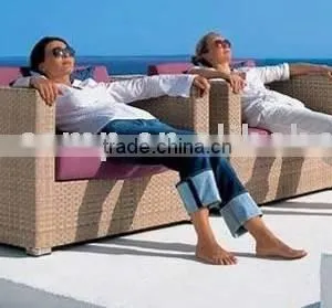 Rattan Furniture & & Chaise Lounge thumbnail-1
