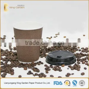 Single Wall /double Wall /ripple Wall Take Away Paper Cups With Lids thumbnail-6