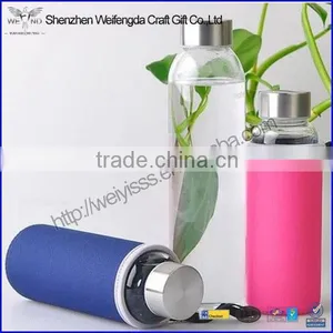 Simple Design High Quality Glass Cup Set With Neoprene Material thumbnail-1
