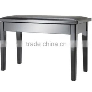 Musical Instruments Modern Black Piano Bench Stool (B) Schumann thumbnail-1