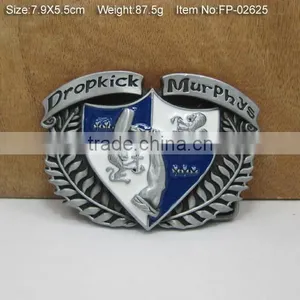 High Quality Buckles Belts Wholesale Bucklerhine Stone Skull Belt Buckle thumbnail-2