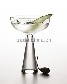 New Design Crystal Thick Stem Margarita Glass thumbnail-1