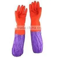 [Gold Supplier] HOT ! PVC Dipped Gloves With Long Sleeve Quality Choice thumbnail-1