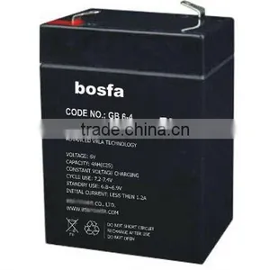 6v4ah Valve Regulated Sealed Lead Acid Battery Power Security Camera Ups Battery thumbnail-1
