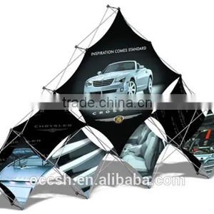 Tension Fabric Exhibition Backdrop Display Stand, Pop Up Display Stand, Hop Up Banner thumbnail-1