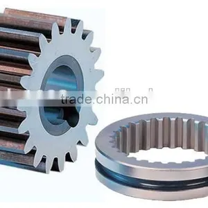 Standard Steel Metal Material Casting Double Spur Gears thumbnail-1