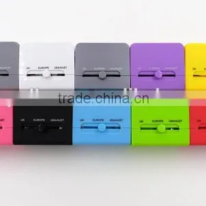 2016 Universal Multi-nation Travel Power Plug Adapter/adaptor Usb Charger thumbnail-2