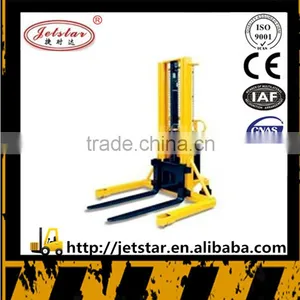 New Wide Leg Havey Duty Semi Electric Pallet Hydraulic Stacker thumbnail-1