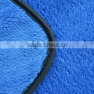 China Supply Custom 16x24inch 380 Gsm Plush Ultra Thick Microfiber Cloth for Car thumbnail-5