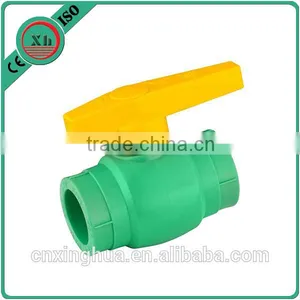 2016 Hot Sell DN 20-63 mm PPR Ball Valve With Brass thumbnail-2