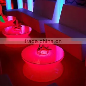 RIGEBA Hot Selling!LED Furniture Led LED Bar Table Shining Double Table Square/round Table Lamp thumbnail-5