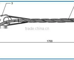 OPGW Tension Clamp Wedge Type Strain Clamp thumbnail-2