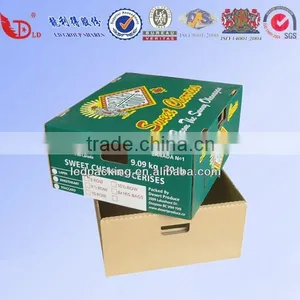 Custom Foldable Corrugated Cardboard Boxes for Fruit Packaging Supplier's Choice thumbnail-5