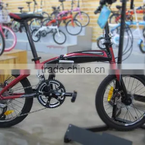 14" 16" 20" Single Speed Disc Brake Alloy Foldable Folded Folding Bicycle thumbnail-2