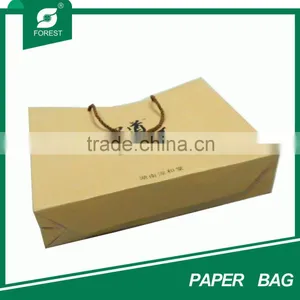 CUSTOM CHEAP HANDMADE GIFT KRAFT PAPER BAG thumbnail-3