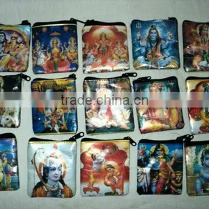 Indian God Printed Coins Purses thumbnail-1