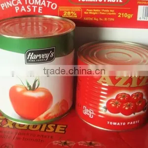 Double Concentrate Canned Tomato Paste Factory Size 70g~3000g. thumbnail-4