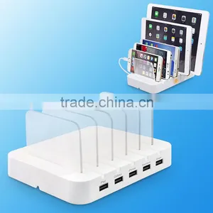 Universal Public Cellphone Desktop Charging Dock Station thumbnail-3